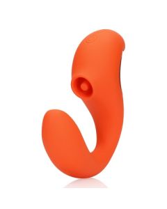 G-Spot Vibrator Met Clitoris Stimulatie Pulse Wave